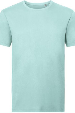 Russell Pure Organic R108M - Premium Organic Cotton Mens Crew Neck T-Shirt