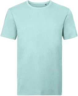 Russell Pure Organic R108M - Premium Organic Cotton Mens Crew Neck T-Shirt