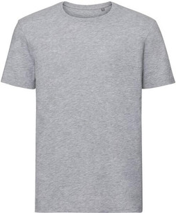 Russell Pure Organic R108M - Premium Organic Cotton Mens Crew Neck T-Shirt