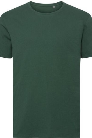 Russell Pure Organic R108M - Premium Organic Cotton Mens Crew Neck T-Shirt