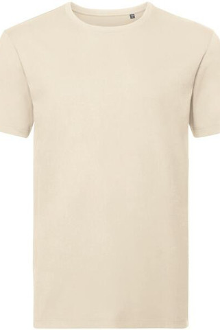 Russell Pure Organic R108M - Premium Organic Cotton Mens Crew Neck T-Shirt