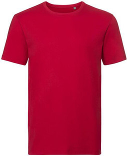 Russell Pure Organic R108M - Premium Organic Cotton Mens Crew Neck T-Shirt