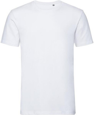 Russell Pure Organic R108M - Premium Organic Cotton Mens Crew Neck T-Shirt
