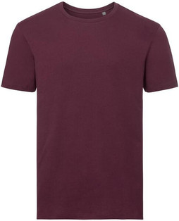 Russell Pure Organic R108M - Premium Organic Cotton Mens Crew Neck T-Shirt