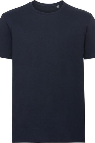 Russell Pure Organic R108M - Premium Organic Cotton Mens Crew Neck T-Shirt