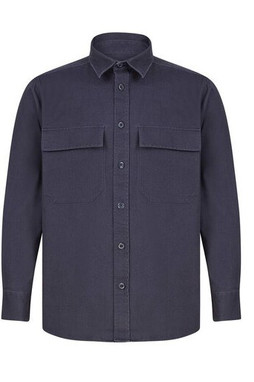 Front Row FR054 - Chemise Surchemise en Coton avec Poches à Rabat