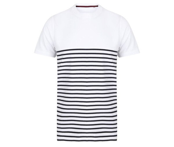 Front row FR135 - Classic Breton Striped Heavyweight T-Shirt