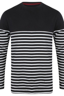 Front Row FR134 - T-shirt breton à manches longues