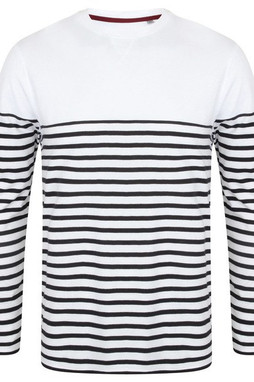 Front Row FR134 - Long sleeve Breton t-shirt