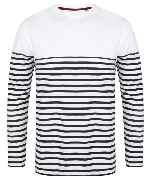 Front Row FR134 - T-shirt bretone a maniche lunghe