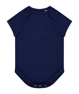 Larkwood LW655 - Short-sleeved organic cotton baby grow
