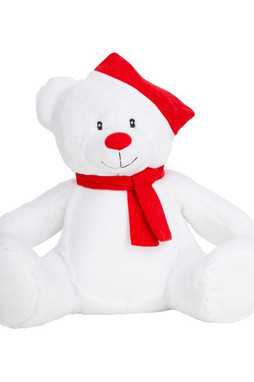 Mumbles MM573 - Zipped Christmas cuddly toy bear