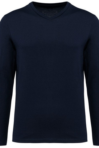 Kariban Premium PK306 - T-shirt Supima® col V manches longues homme