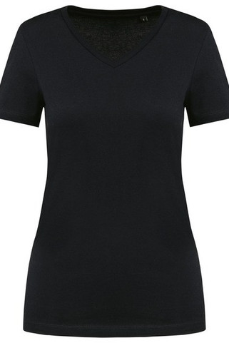Kariban Premium PK305 - Supima® Damen-T-Shirt mit V-Ausschnitt und kurzen Ärmeln