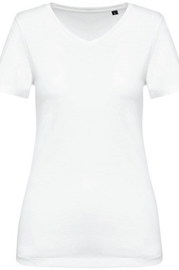 Kariban Premium PK305 - Ladies V-neck short-sleeved Supima® t-shirt