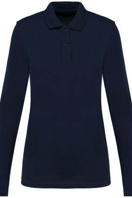 Kariban Premium PK203 - Ladies' long-sleeved Supima® polo shirt