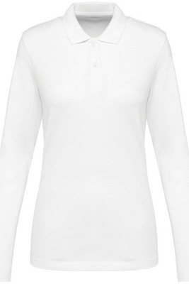 Kariban Premium PK203 - Ladies' long-sleeved Supima® polo shirt