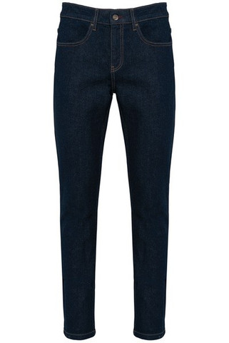 Kariban Premium PK730 - Jean Homme Délavé avec Surpiqûres Contrastées