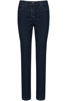 Kariban Premium PK731 - Damen Jeans mit Kontrastnähten und Straight Fit