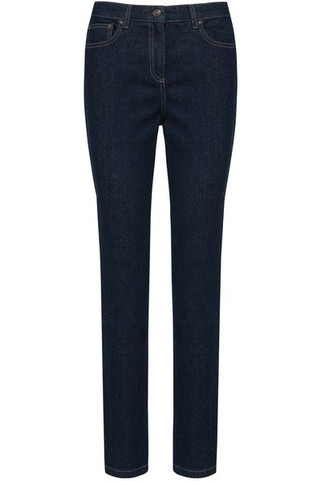 Kariban Premium PK731 - Damen Jeans mit Kontrastnähten und Straight Fit