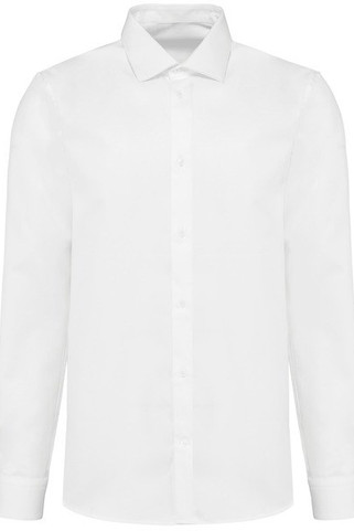 Kariban Premium PK504 - Herenoverhemd in popeline met lange mouwen