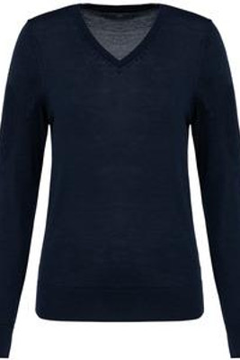 Kariban Premium PK911 - Ladies' V-neck merino jumper