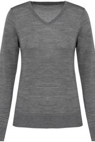 Kariban Premium PK911 - Ladies V-neck merino jumper