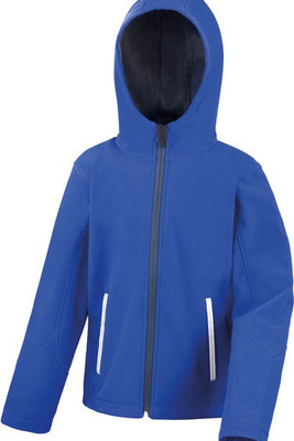 Result R224JY - Kids' TX Performance Hooded Softshell Jacket