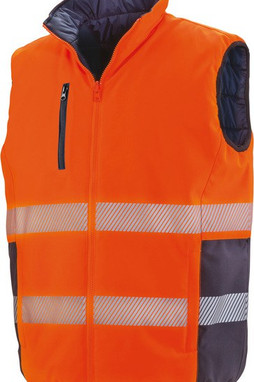 Result R332X - Reversible soft padded safety gilet