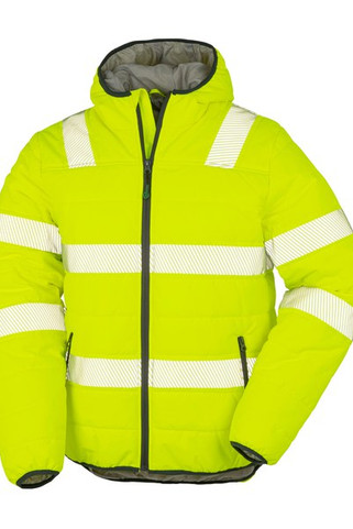 Result R500X - Recycled ripstop padded safety jacket