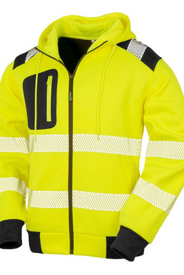 Result R503X - Recycled safety hooded sweatshirt