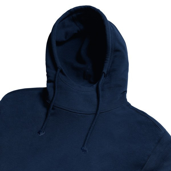 Russell RU209M - Felpa on cappuccio "French Terry" collo alto Pure Organic
