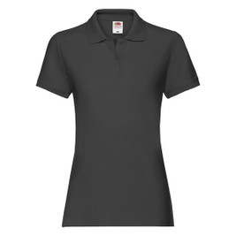 Fruit of the Loom SC63030 - Polo Femme Élégant en Coton Bio