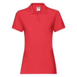 Fruit of the Loom SC63030 - Polo Femme Élégant en Coton Bio