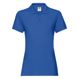 Fruit of the Loom SC63030 - Polo Femme Élégant en Coton Bio