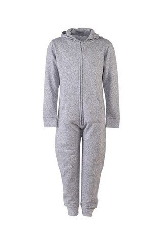 Skinnifit SM470 - Cozy Kids Fleece Hooded Jumpsuit