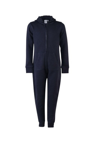 Skinnifit SM470 - Barnens Mysiga Fleeceoverall med Huva