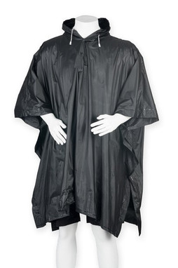 Splashmacs SPL010 - Wetterfester PVC-Regenponcho mit Kapuze