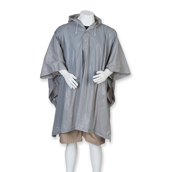SPLASHMACS SPL010 - Vandtæt PVC Poncho med Hætte og Opbevaringspose
