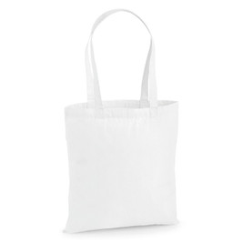 Westford Mill W201 - Versatile 100% Cotton Tote with Long Handles