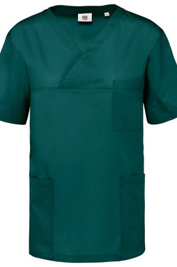 WK. Designed To Work WK507 - Kurzärmlige Unisex-Tunika aus Baumwollpolyester