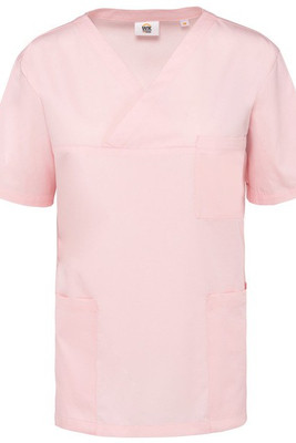 WK. Designed To Work WK507 - Unisex short-sleeved polycotton tunic