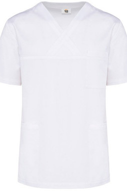 WK. Designed To Work WK507 - Unisex short-sleeved polycotton tunic