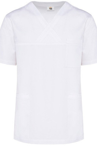 WK. Designed To Work WK507 - Tunique manches courtes polycoton unisexe