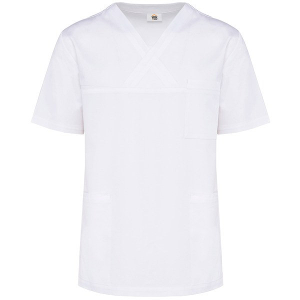 WK. Designed To Work WK507 - Unisex short-sleeved polycotton tunic