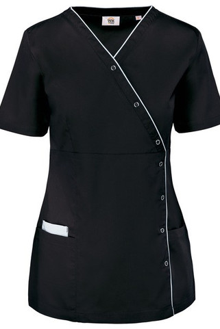 WK. Designed To Work WK506 - Ladies’ polycotton smock with press studs