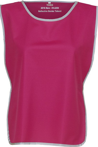 Yoko YHVJ259 - Hi Vis Reflective Border Tabard