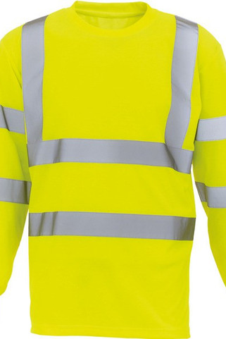 Yoko YHVJ420 - Hi-Vis långärmad T-shirt