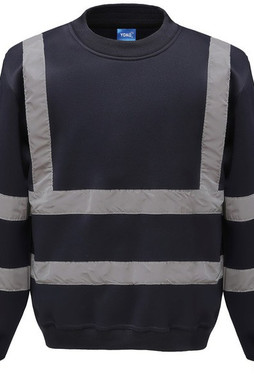 Yoko YHVJ510 - Hi-Vis crew neck Sweatshirt