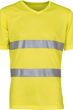 Yoko YHVJ910 - T-shirt col V haute visibilité Top Cool